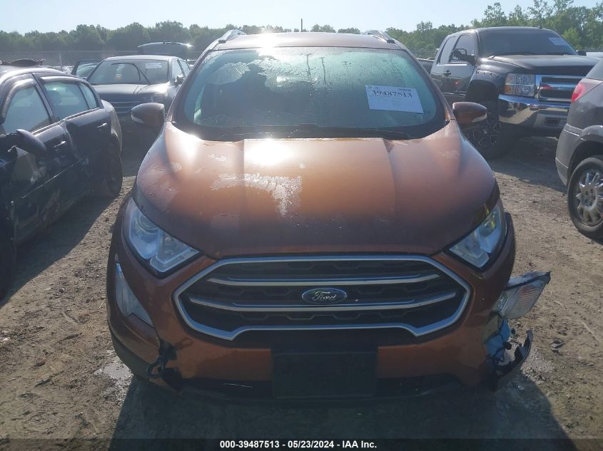 2019 Ford Ecosport Se VIN: MAJ3S2GE7KC284125 Lot: 39487513