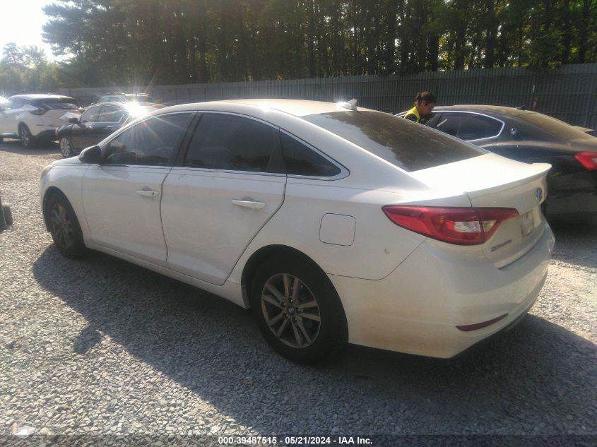 2015 Hyundai Sonata Se VIN: 5NPE24AF8FH004125 Lot: 39487515