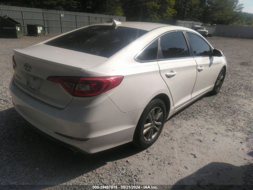 2015 Hyundai Sonata Se VIN: 5NPE24AF8FH004125 Lot: 39487515