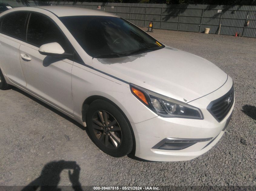 2015 Hyundai Sonata Se VIN: 5NPE24AF8FH004125 Lot: 39487515