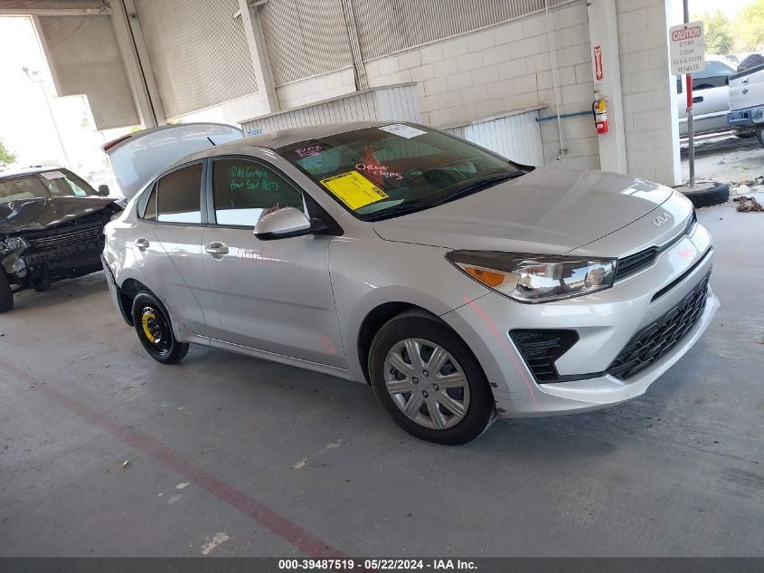 2023 Kia Rio Lx VIN: 3KPA24AD8PE529429 Lot: 39487519