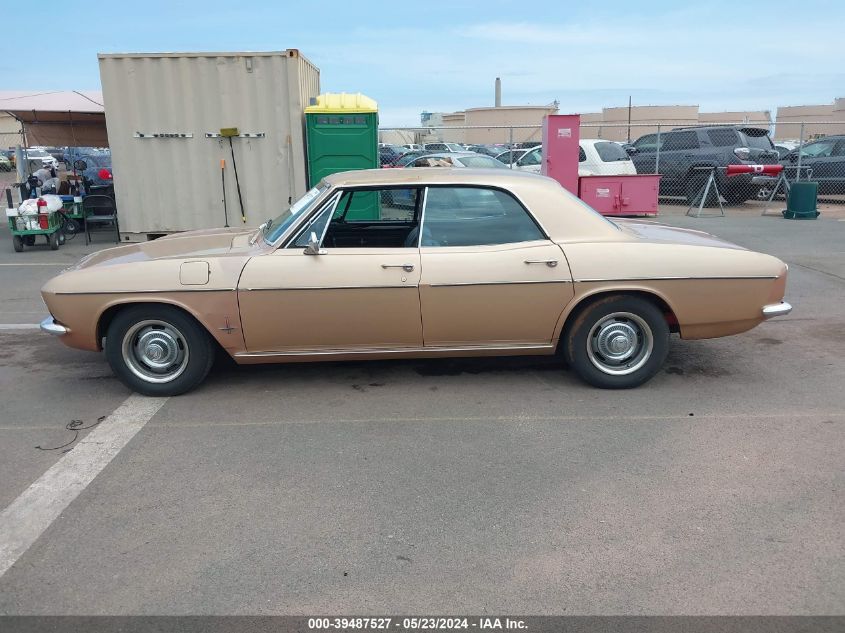 1965 Chevrolet Corvair VIN: 105395W136416 Lot: 39487527