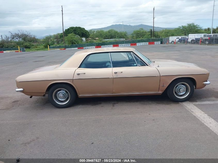 1965 Chevrolet Corvair VIN: 105395W136416 Lot: 39487527