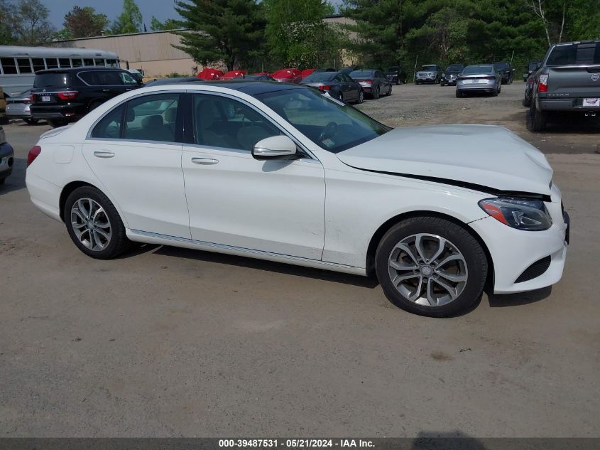 2015 Mercedes-Benz C 300 4Matic/Luxury 4Matic/Sport 4Matic VIN: 55SWF4KBXFU071391 Lot: 39487531