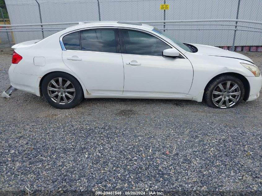 2011 Infiniti G37X Sport Appearance Edition VIN: JN1CV6AR2BM407590 Lot: 39487546