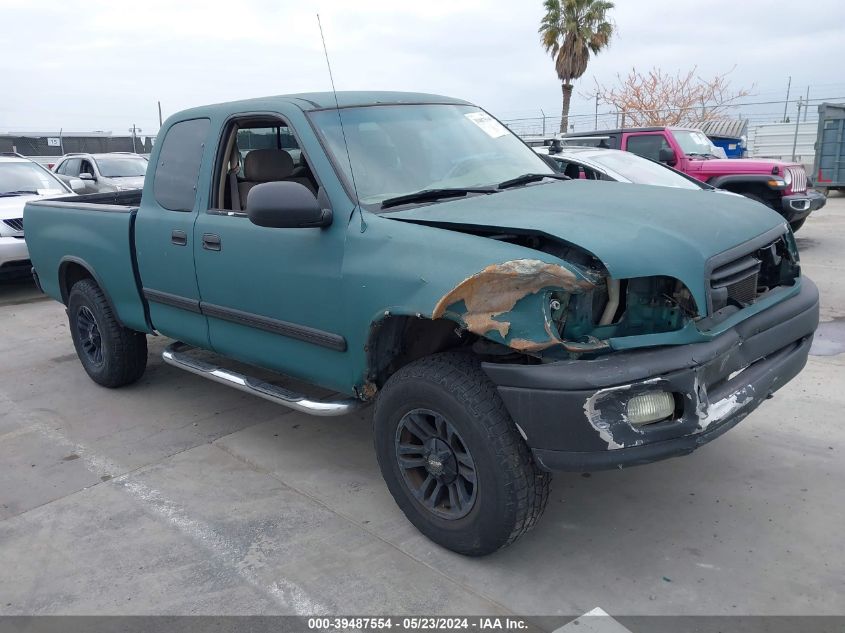 2001 Toyota Tundra Sr5 V8 VIN: 5TBRT34181S183934 Lot: 39487554