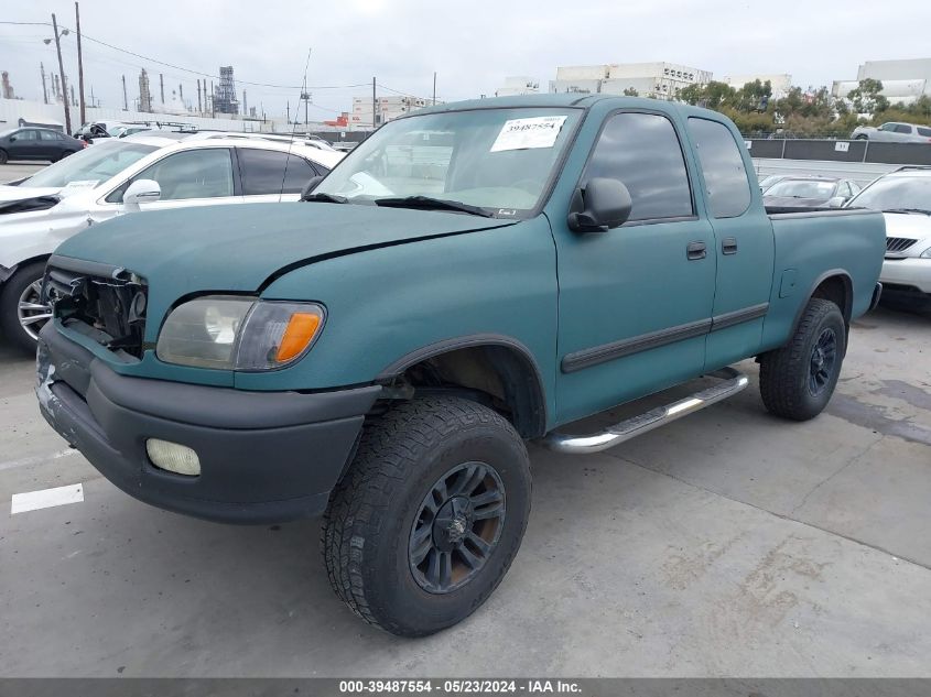 2001 Toyota Tundra Sr5 V8 VIN: 5TBRT34181S183934 Lot: 39487554