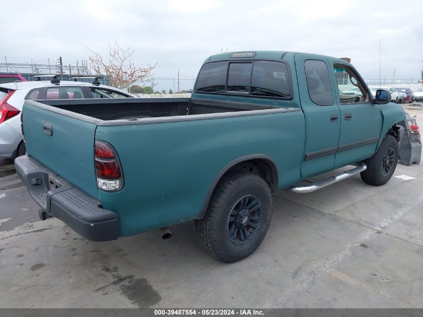 2001 Toyota Tundra Sr5 V8 VIN: 5TBRT34181S183934 Lot: 39487554