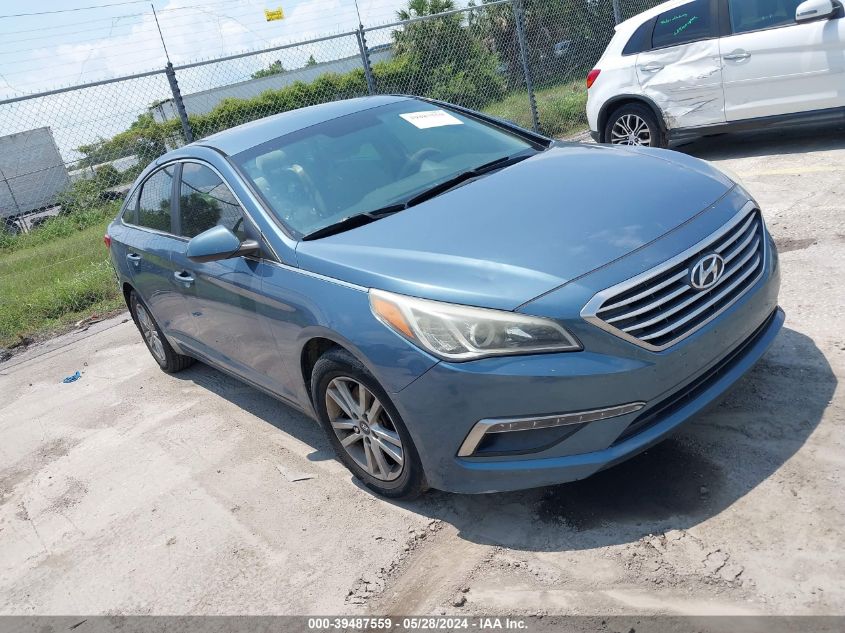 2015 Hyundai Sonata Se VIN: 5NPE24AF6FH198654 Lot: 39487559