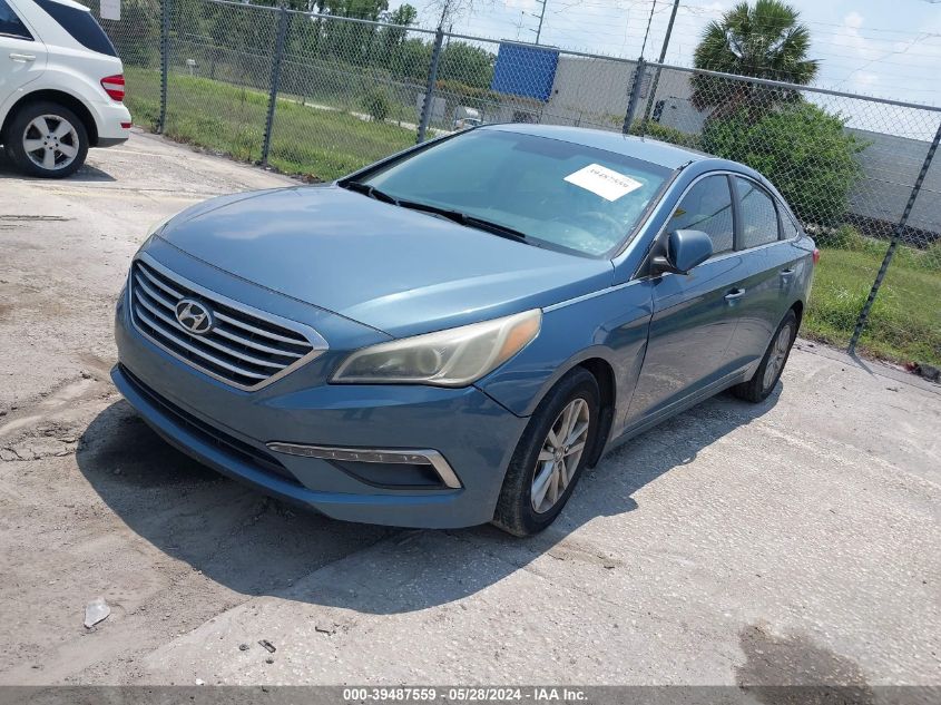 2015 Hyundai Sonata Se VIN: 5NPE24AF6FH198654 Lot: 39487559