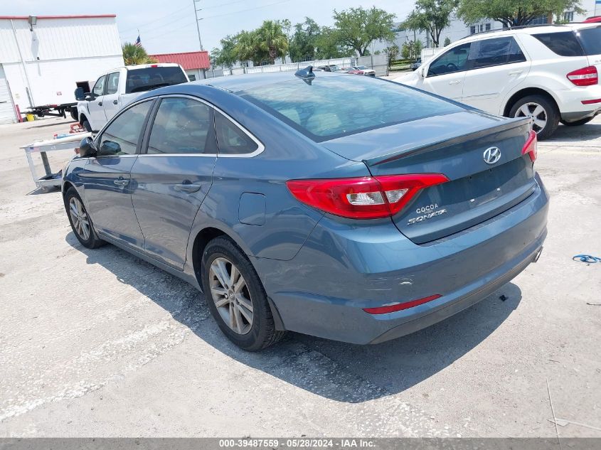 2015 Hyundai Sonata Se VIN: 5NPE24AF6FH198654 Lot: 39487559