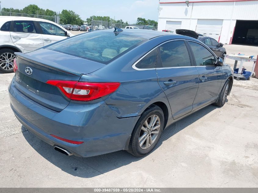 2015 Hyundai Sonata Se VIN: 5NPE24AF6FH198654 Lot: 39487559