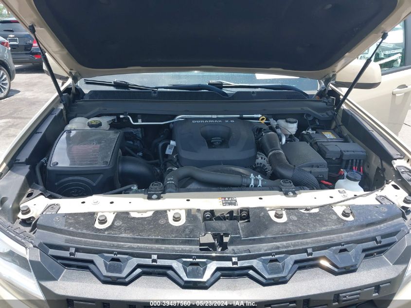 2021 Chevrolet Colorado 4Wd Short Box Zr2 VIN: 1GCPTEE11M1251419 Lot: 39487560