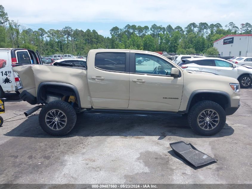 2021 Chevrolet Colorado 4Wd Short Box Zr2 VIN: 1GCPTEE11M1251419 Lot: 39487560