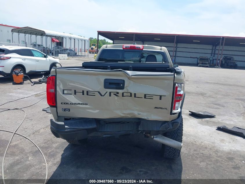 2021 Chevrolet Colorado 4Wd Short Box Zr2 VIN: 1GCPTEE11M1251419 Lot: 39487560