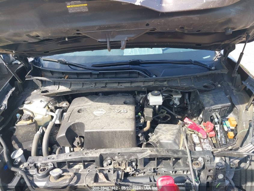 2017 Nissan Murano Sl VIN: 5N1AZ2MH9HN165870 Lot: 39487562