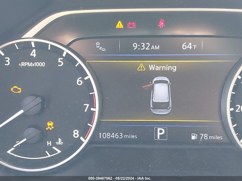 2017 Nissan Murano Sl VIN: 5N1AZ2MH9HN165870 Lot: 39487562