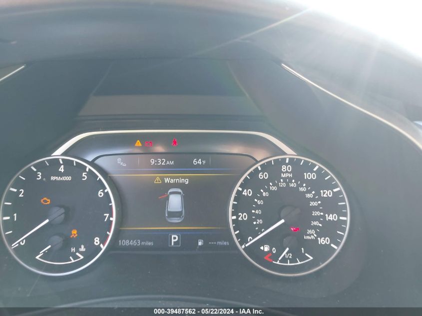 2017 Nissan Murano Sl VIN: 5N1AZ2MH9HN165870 Lot: 39487562