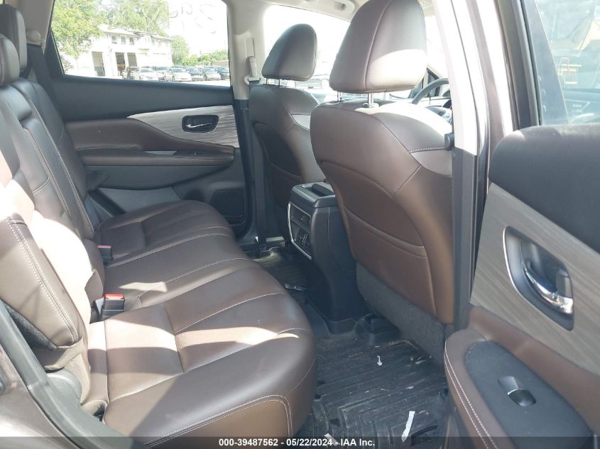 2017 Nissan Murano Sl VIN: 5N1AZ2MH9HN165870 Lot: 39487562