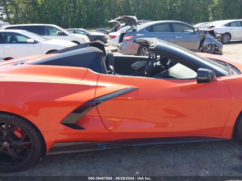 2020 Chevrolet Corvette Stingray Rwd 3Lt VIN: 1G1Y83D4XL5107065 Lot: 39487569