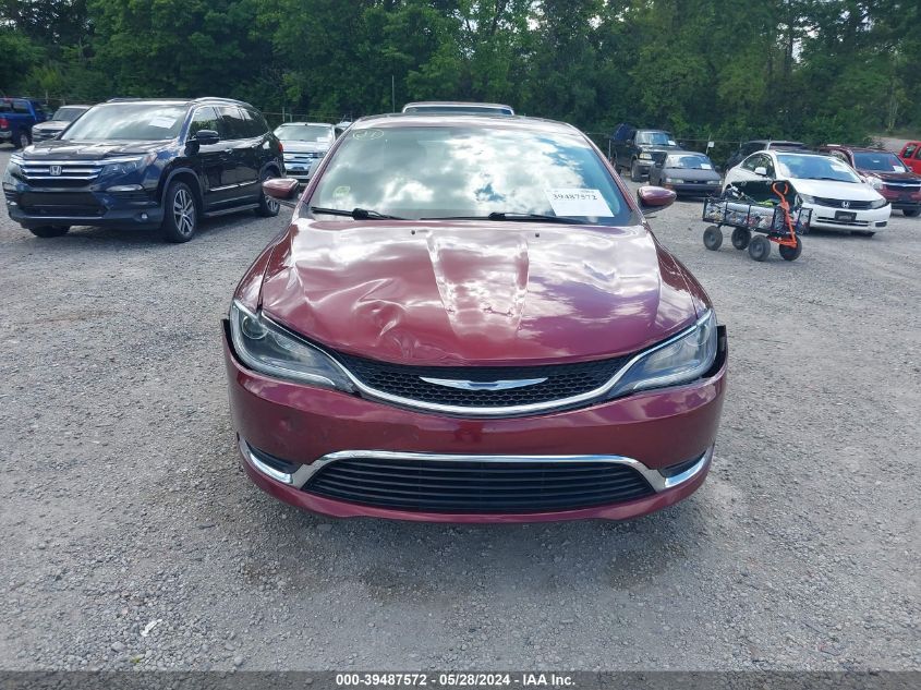 2016 Chrysler 200 Limited VIN: 1C3CCCAB8GN115291 Lot: 39487572