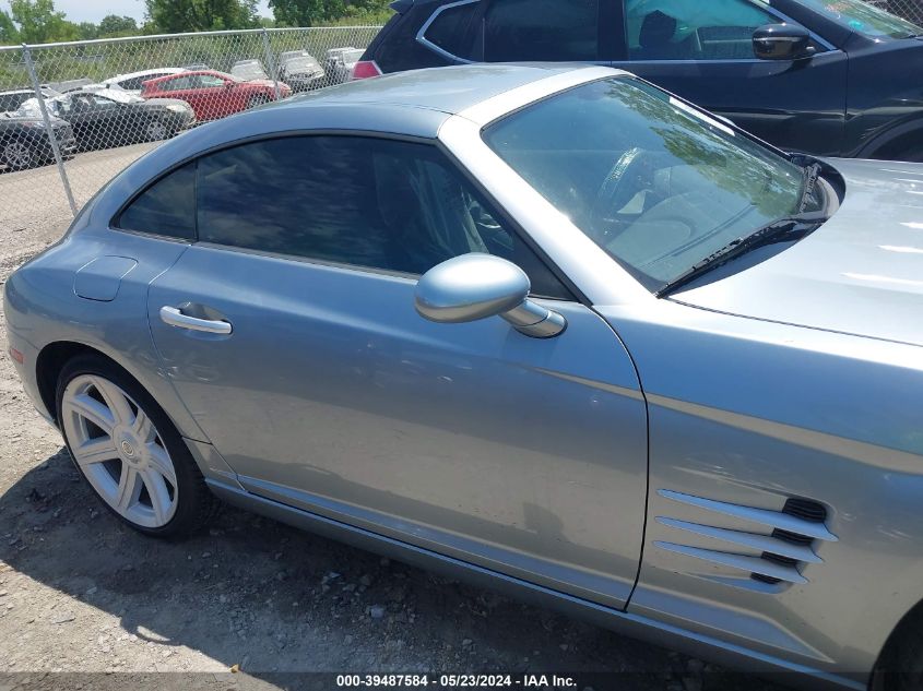 2004 Chrysler Crossfire VIN: 1C3AN69L74X018535 Lot: 39487584