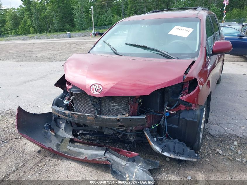 2011 Toyota Sienna Xle VIN: 5TDDK3DC9BS023813 Lot: 39487594