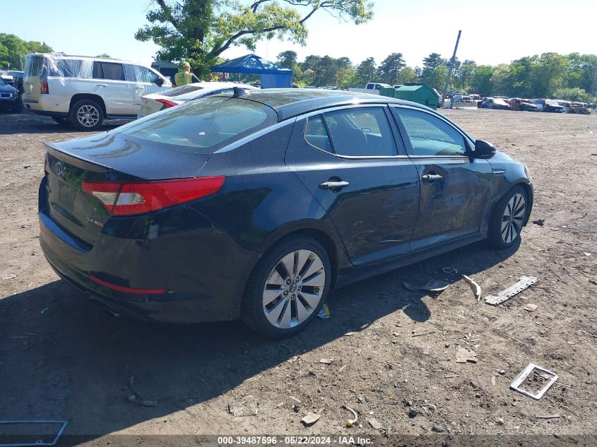 2012 Kia Optima Sx VIN: 5XXGR4A6XCG001268 Lot: 39487596