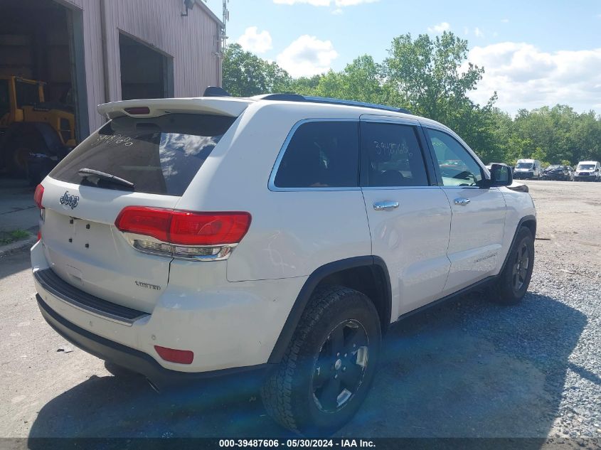 2016 Jeep Grand Cherokee Limited VIN: 1C4RJFBG0GC447857 Lot: 39487606