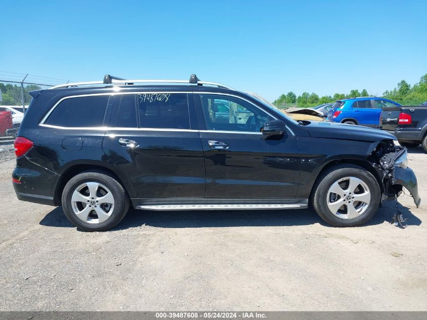 2017 Mercedes-Benz Gls 450 4Matic VIN: 4JGDF6EE0HA966678 Lot: 39487608