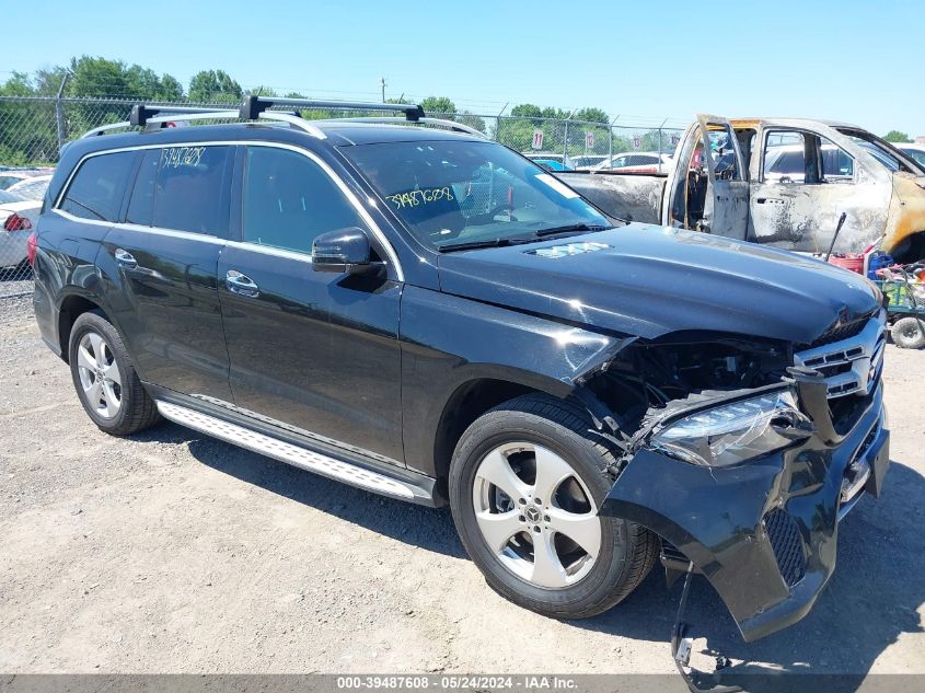 2017 Mercedes-Benz Gls 450 4Matic VIN: 4JGDF6EE0HA966678 Lot: 39487608