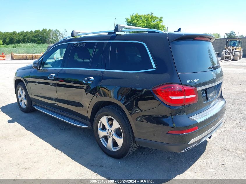 2017 Mercedes-Benz Gls 450 4Matic VIN: 4JGDF6EE0HA966678 Lot: 39487608