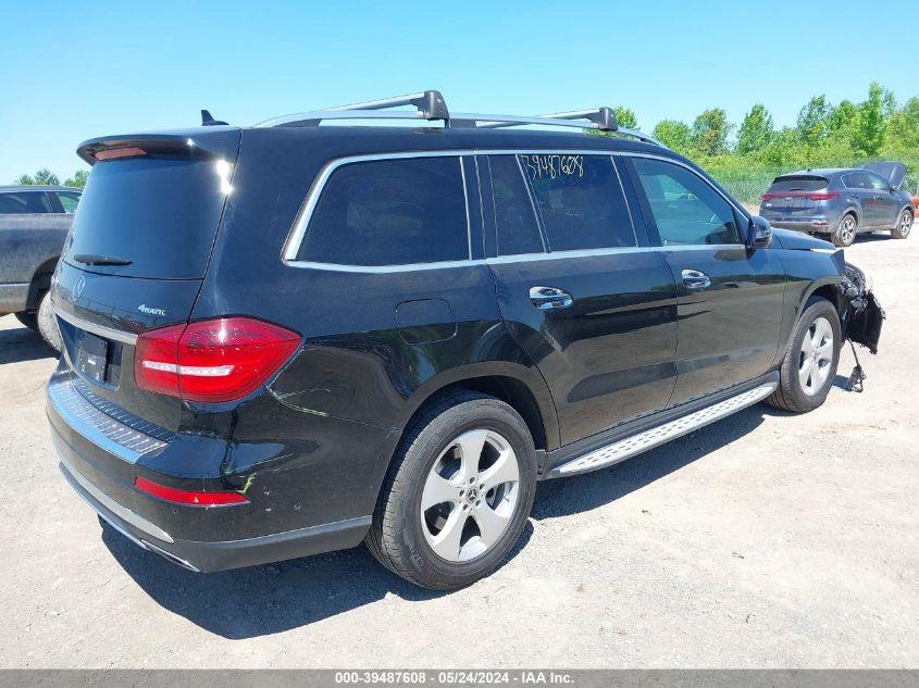 2017 Mercedes-Benz Gls 450 4Matic VIN: 4JGDF6EE0HA966678 Lot: 39487608