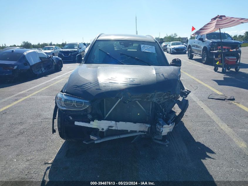 2019 BMW X3 Sdrive30I VIN: 5UXTR7C50KLF29776 Lot: 39487613