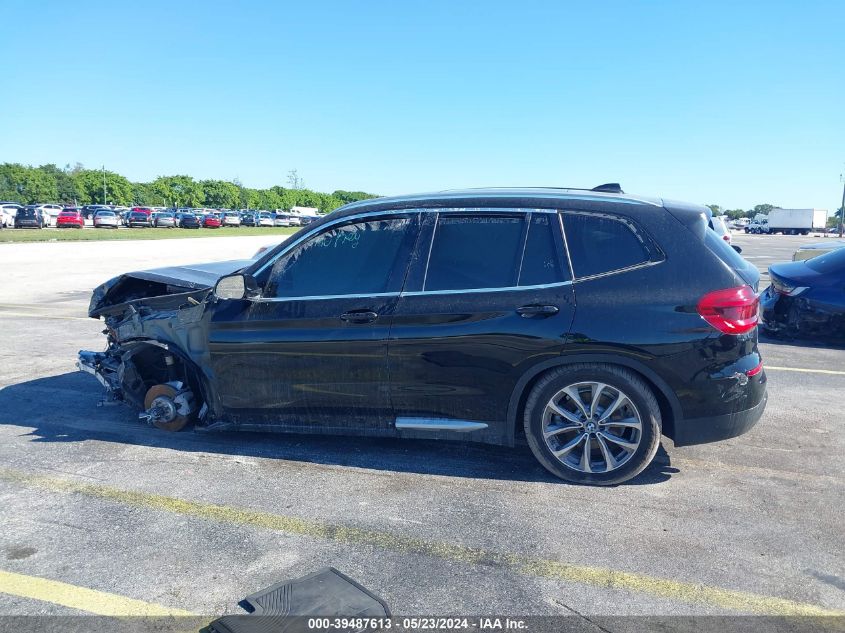 2019 BMW X3 Sdrive30I VIN: 5UXTR7C50KLF29776 Lot: 39487613