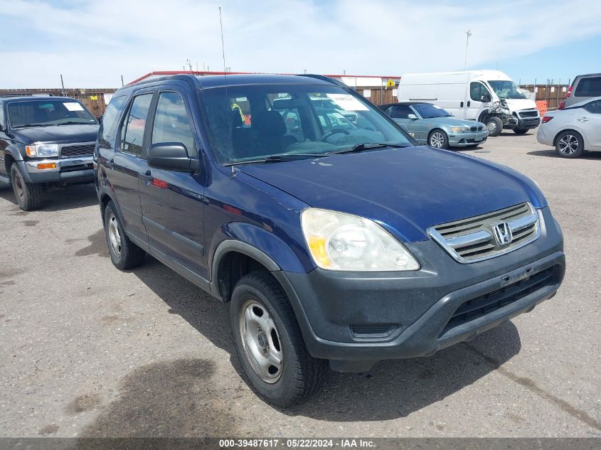 2004 Honda Cr-V Lx VIN: JHLRD78504C039909 Lot: 39487617