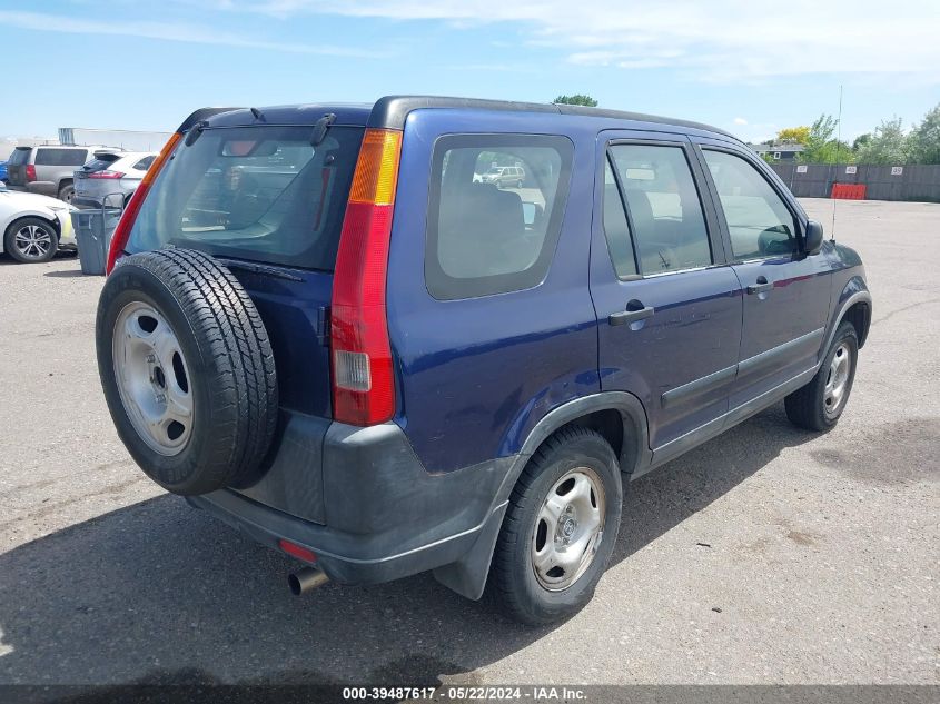 2004 Honda Cr-V Lx VIN: JHLRD78504C039909 Lot: 39487617