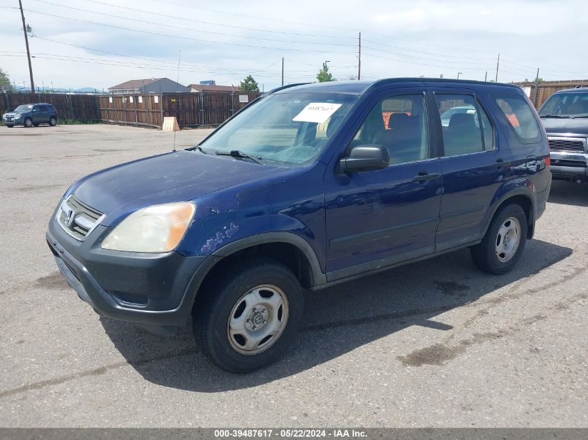 2004 Honda Cr-V Lx VIN: JHLRD78504C039909 Lot: 39487617