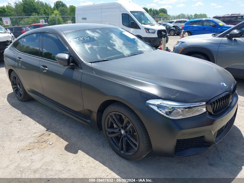 2019 BMW 640I Gran Turismo xDrive VIN: WBAJV6C5XKBK08200 Lot: 39487632