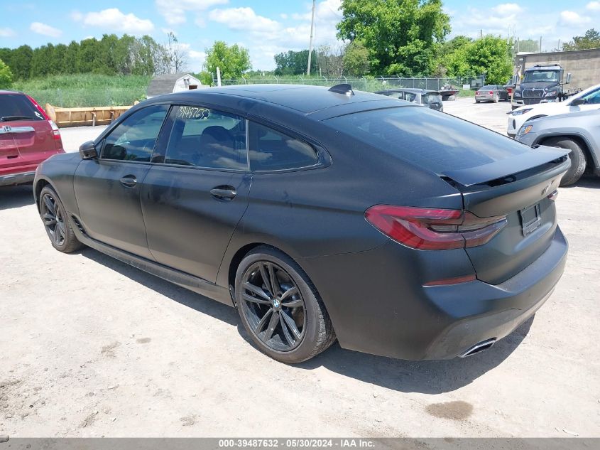 2019 BMW 640I Gran Turismo xDrive VIN: WBAJV6C5XKBK08200 Lot: 39487632