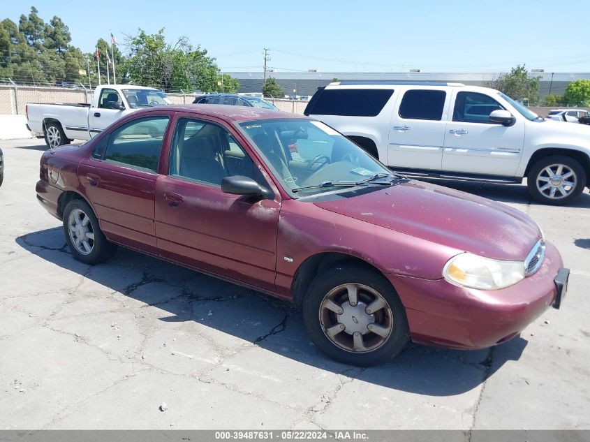 1998 Ford Contour Lx VIN: 1FAFP6639WK231010 Lot: 39487631