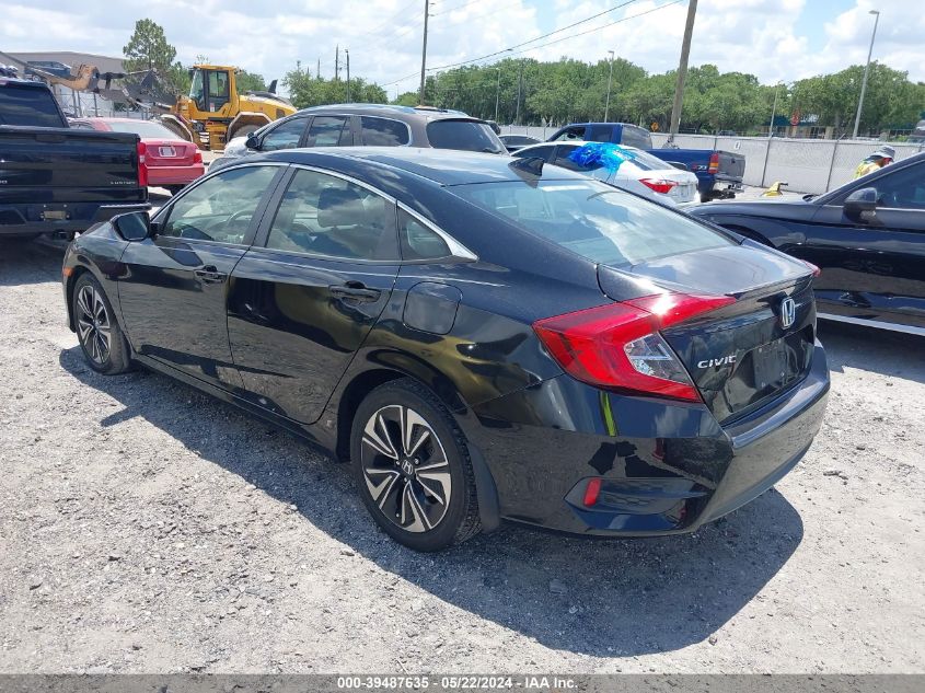 2018 Honda Civic Ex-T VIN: JHMFC1F34JX011406 Lot: 39487635