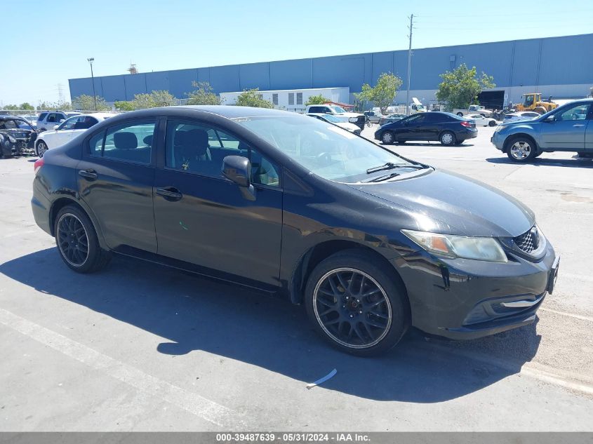 2013 Honda Civic Lx VIN: 19XFB2F54DE241866 Lot: 39487639