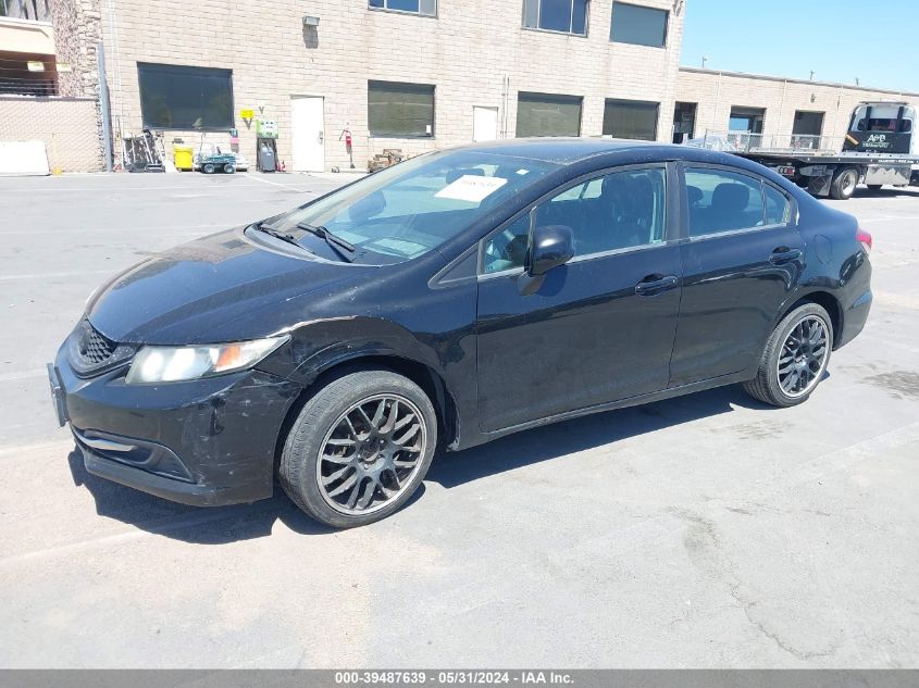 2013 Honda Civic Lx VIN: 19XFB2F54DE241866 Lot: 39487639