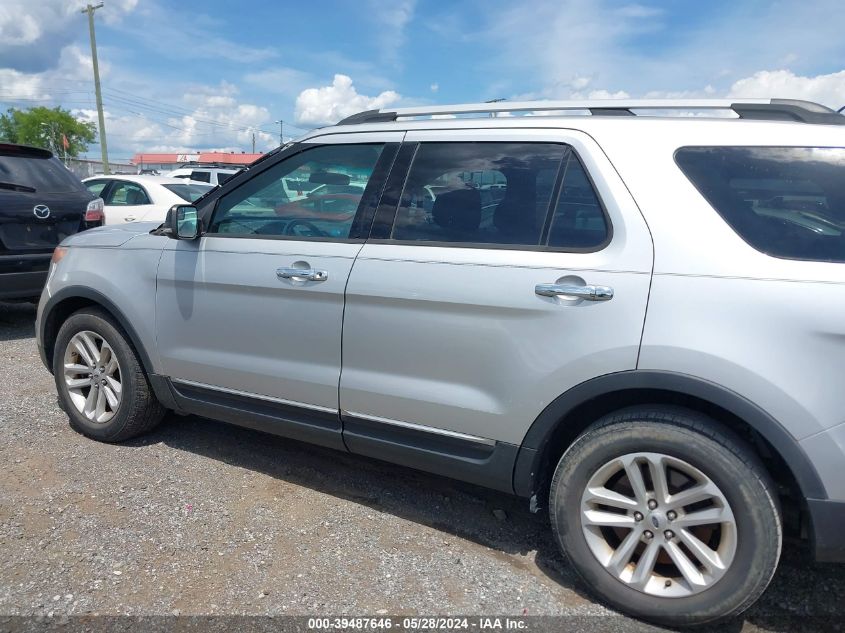 2014 Ford Explorer Xlt VIN: 1FM5K7D89EGA01358 Lot: 39487646