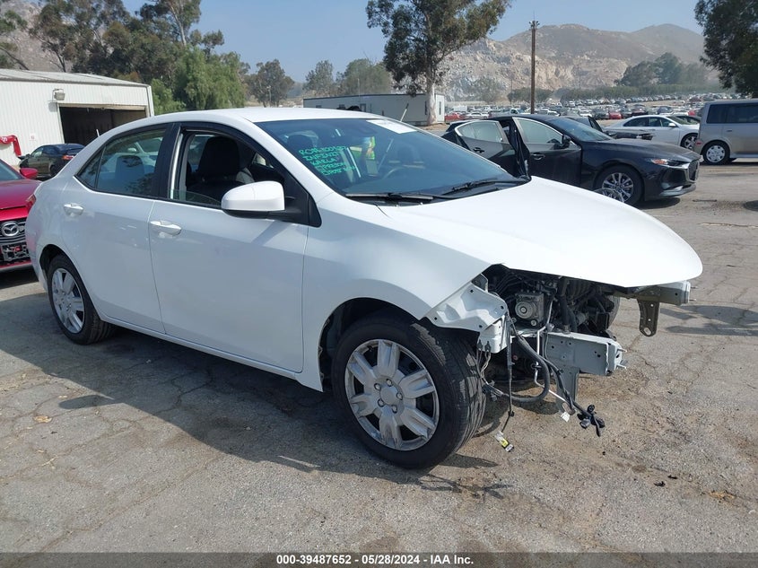 TOYOTA COROLLA LE 2018