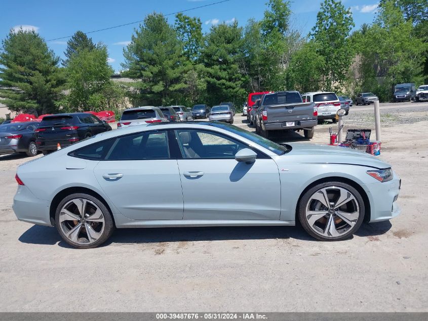 2023 Audi A7 Sportback Prestige 55 Tfsi Quattro S Tronic VIN: WAUV2BF20PN076333 Lot: 39487676