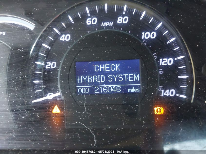 2010 Toyota Camry Hybrid VIN: 4T1BB3EK6AU120731 Lot: 39487682