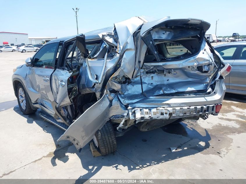 2016 Toyota Highlander Le Plus V6 VIN: 5TDZKRFH2GS184836 Lot: 39487688