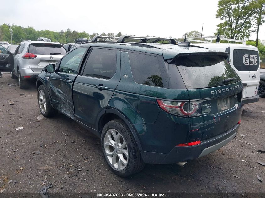 2017 Land Rover Discovery Sport Hse VIN: SALCR2BG7HH649700 Lot: 39487693